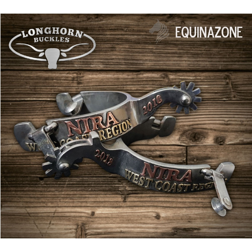 Espuelas Plate - by LONGHORN BUCKLES