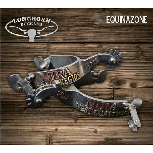 Espuelas Plate - by LONGHORN BUCKLES
