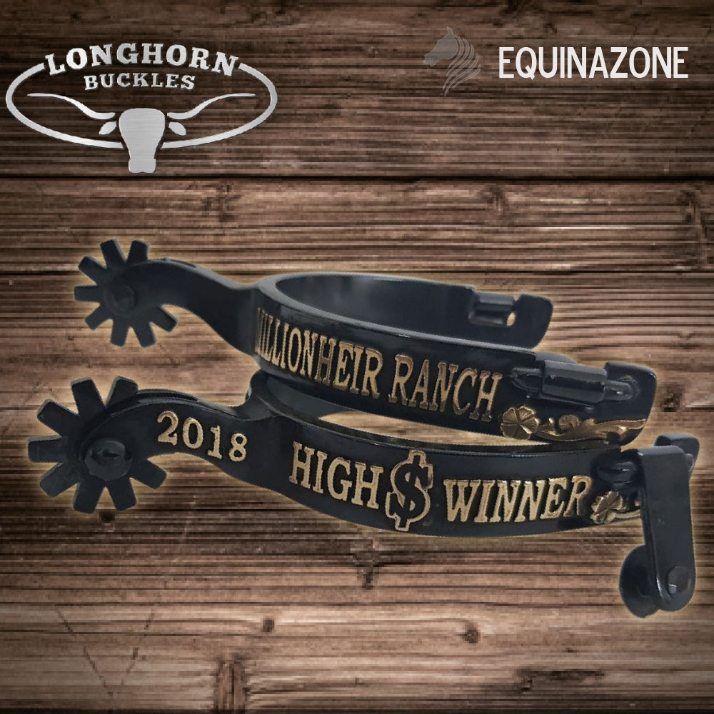 Espuelas Cowboy Star - by LONGHORN BUCKLES