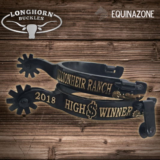 Espuelas Cowboy Star - by LONGHORN BUCKLES